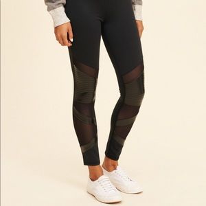High rise Moto Jersey leggings